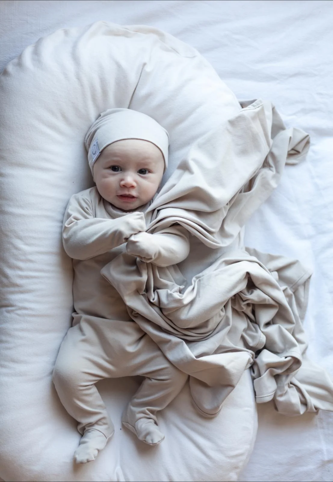 2 Pack Jersey Cotton Beanie Hat Set T/B - Image 8