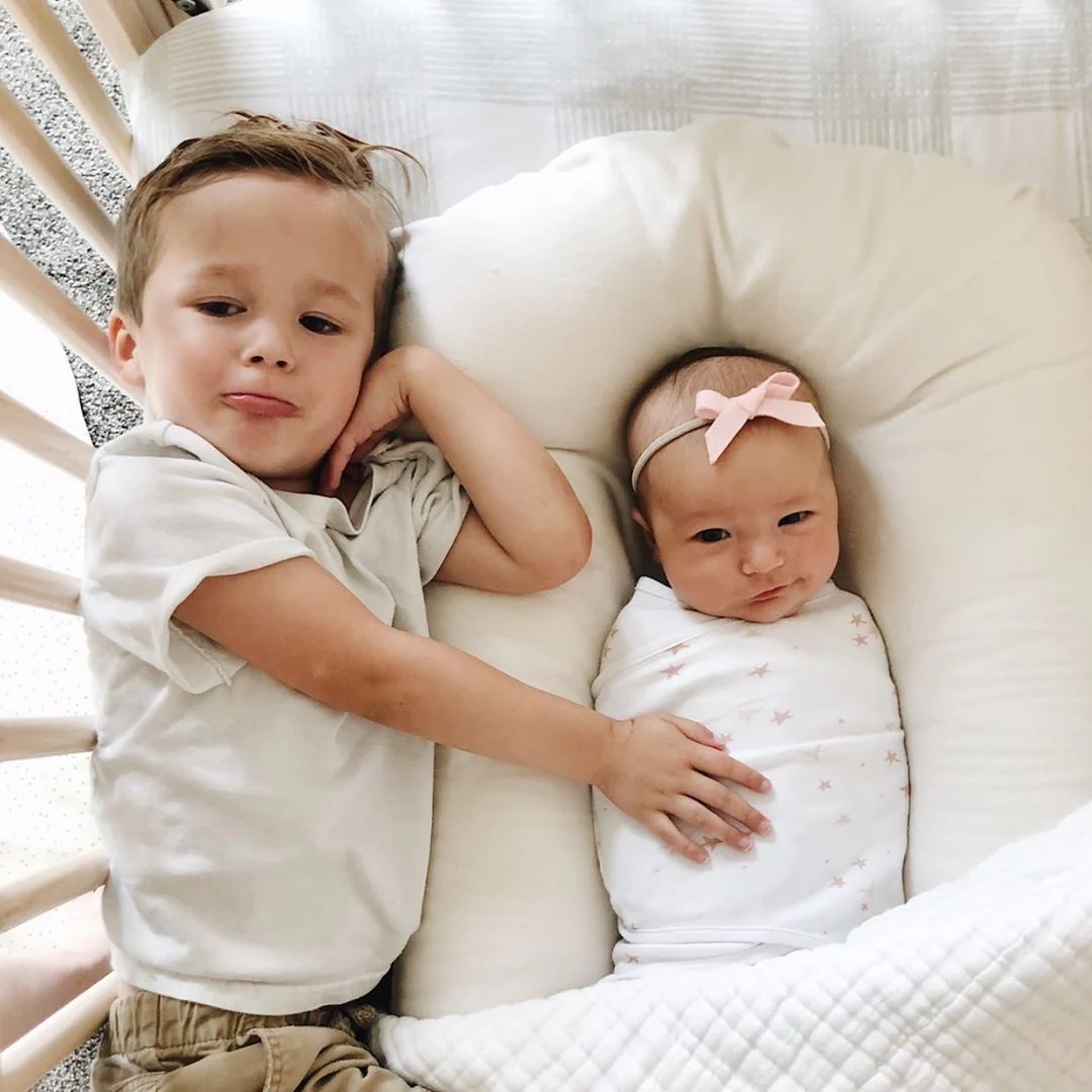 Pink Stars Adjustable Swaddle Blanket - Image 6