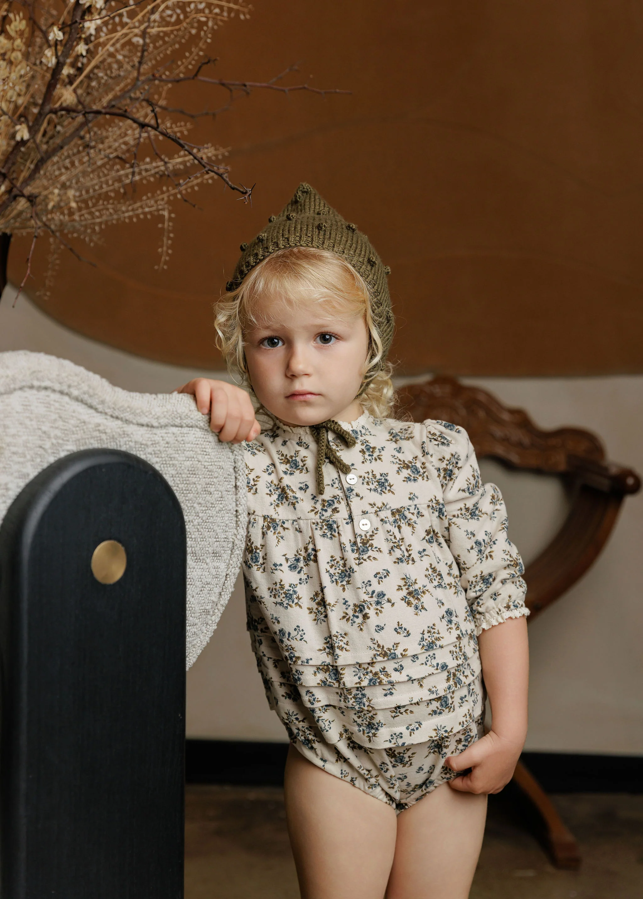 Brushed Floral Dress Collection - Romper - Image 3