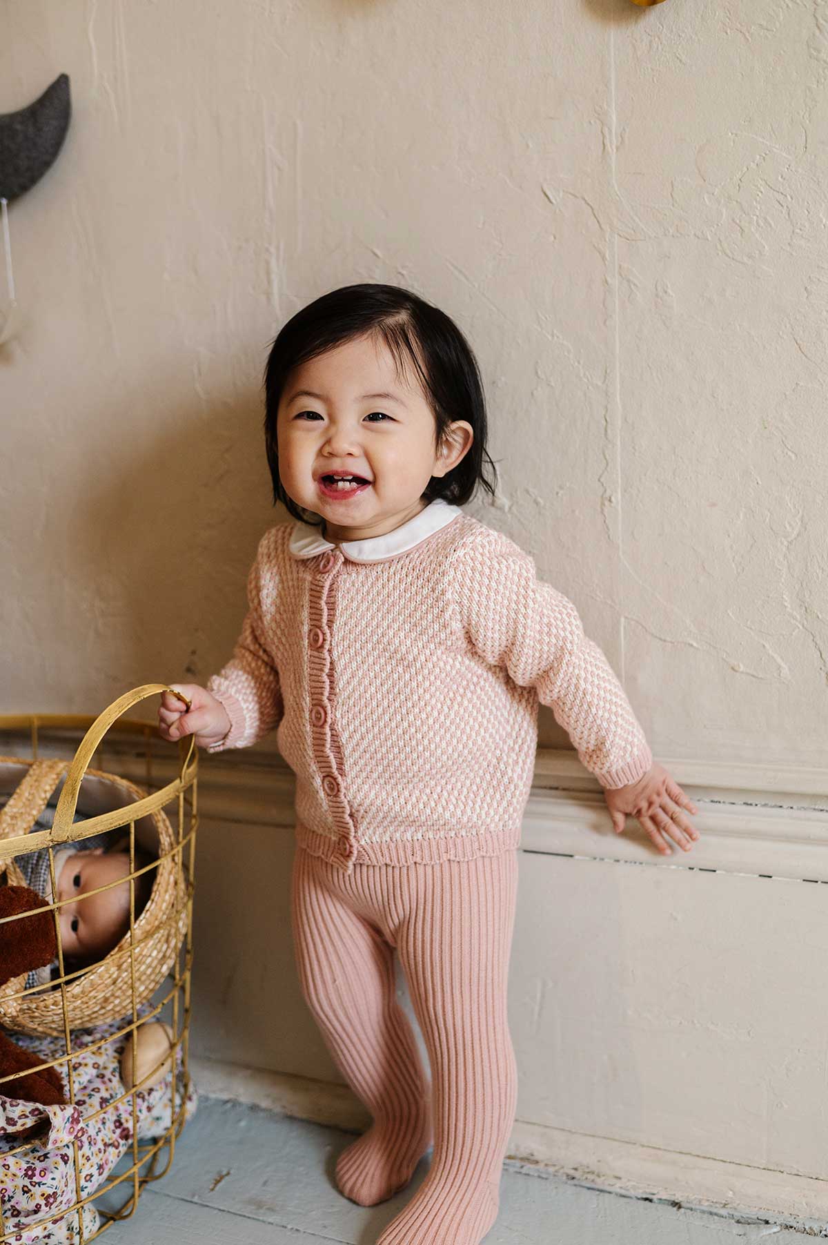 Bubble Knit Collection - Ribbed Overalls - Image 10