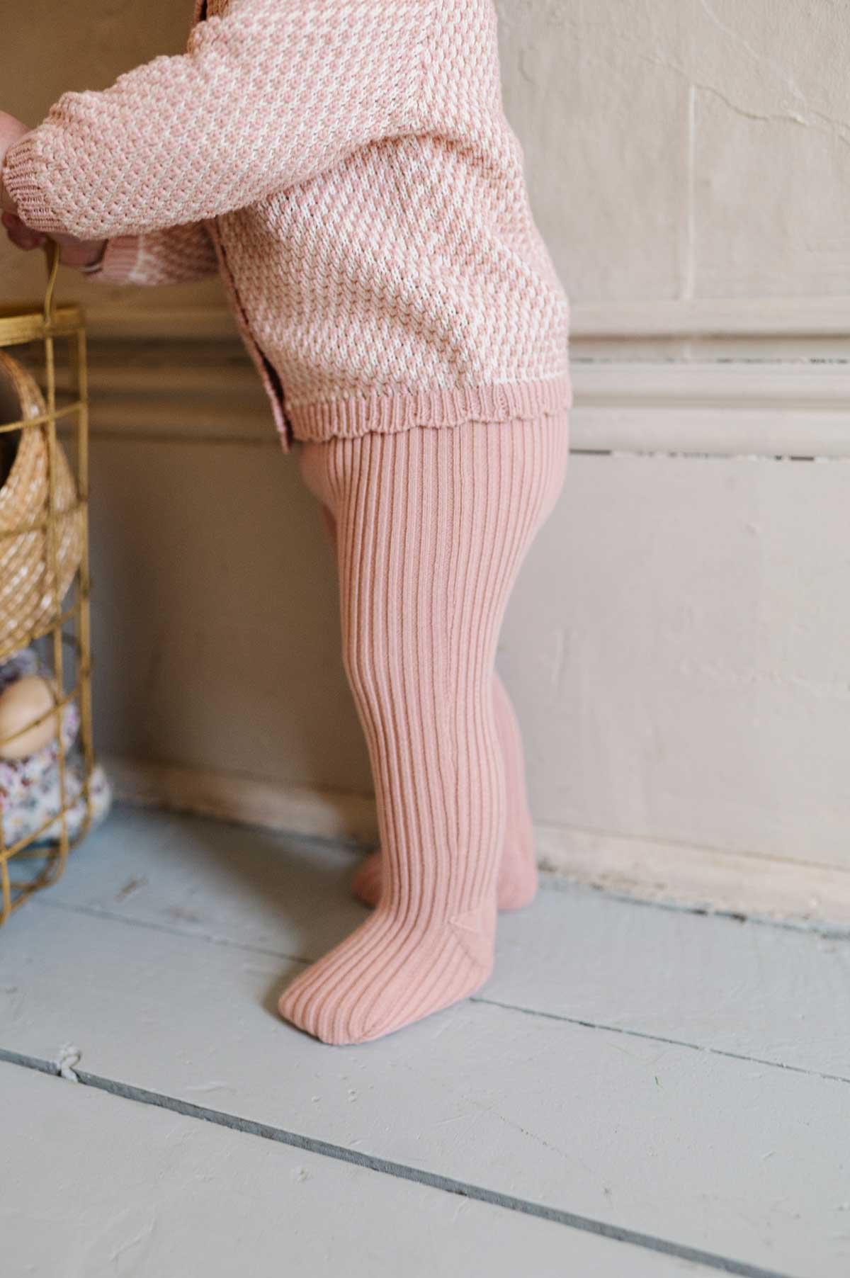 Bubble Knit Collection - Ribbed Overalls - Image 3