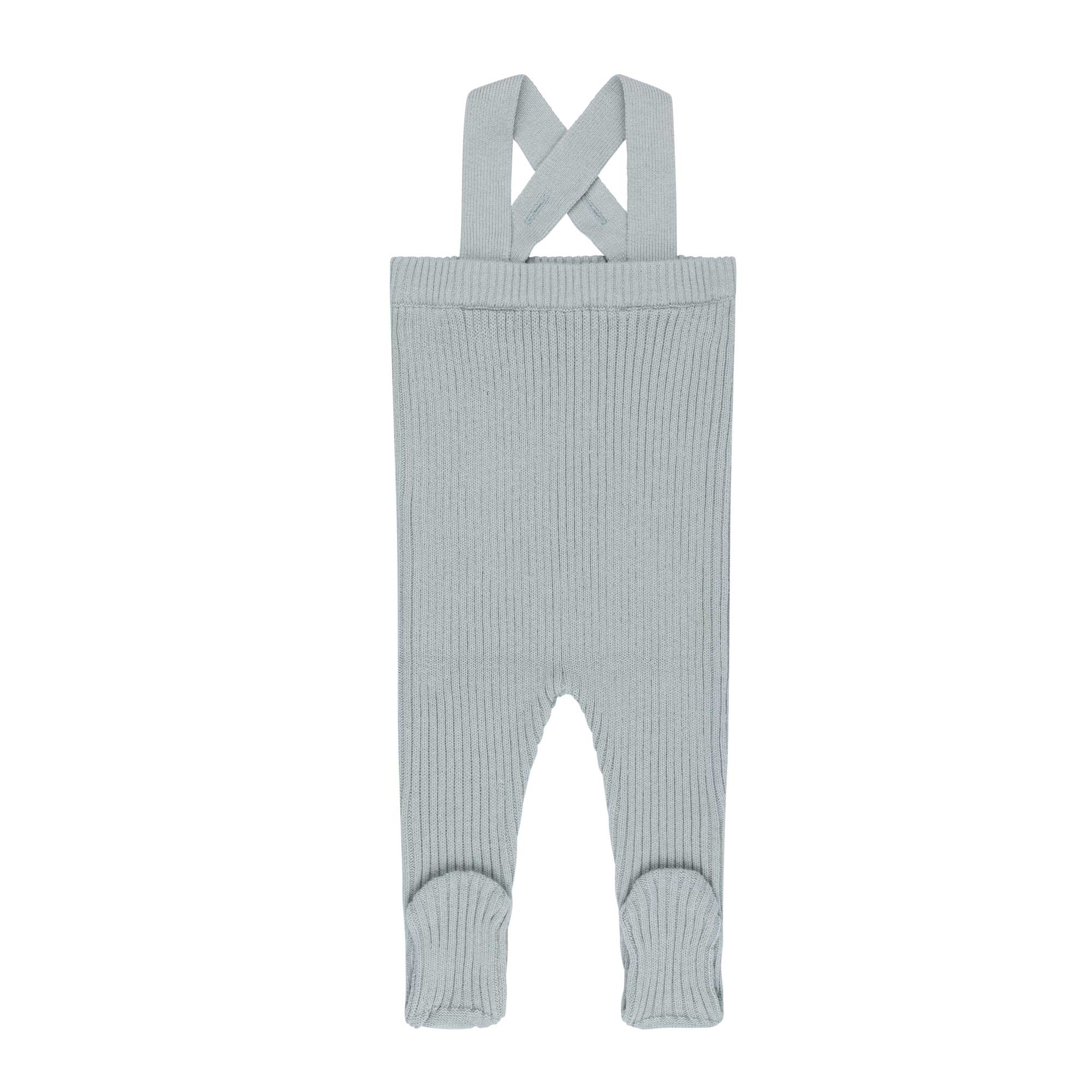 Bubble Knit Collection - Ribbed Overalls - Image 5