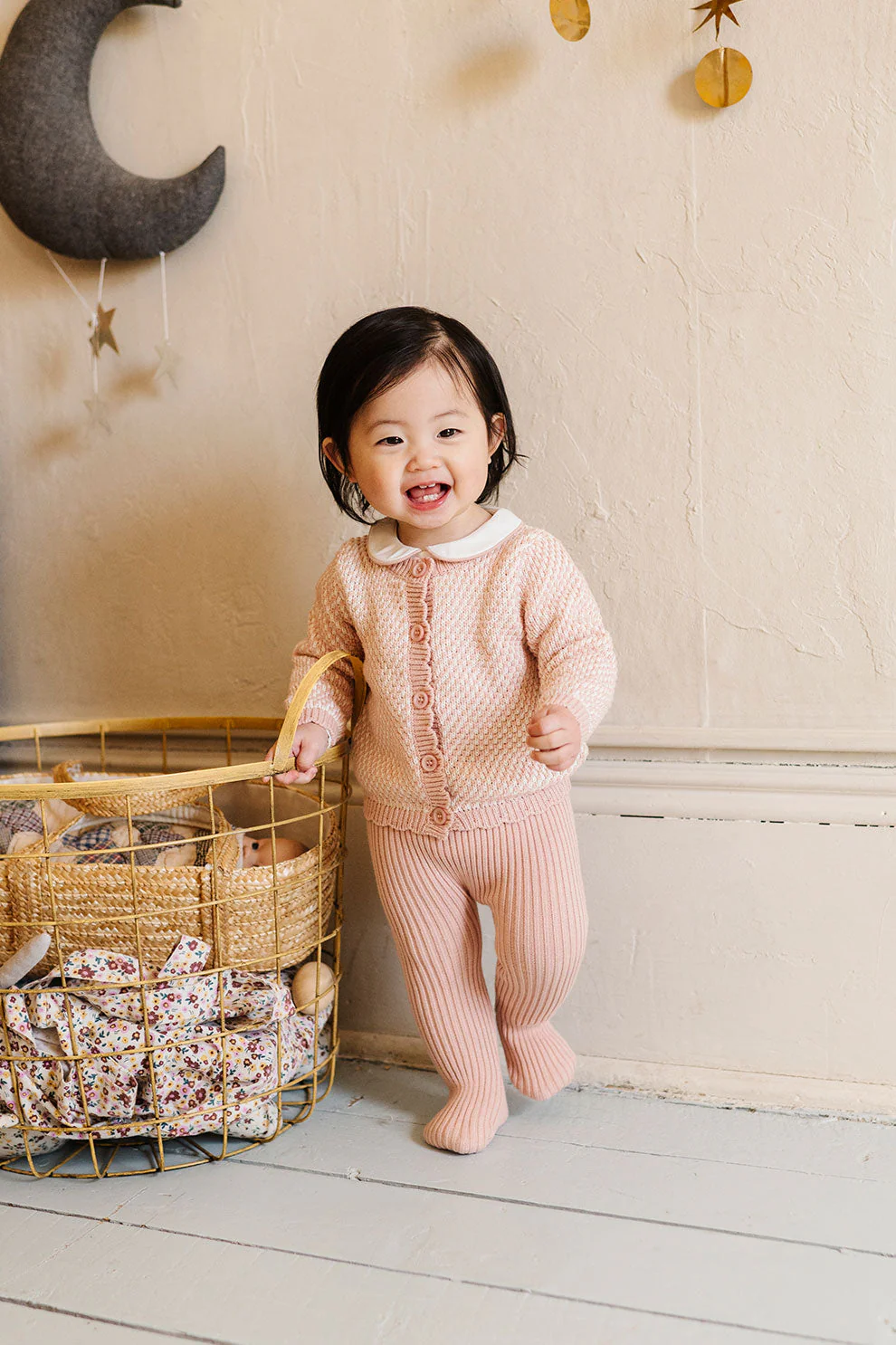 Bubble Knit Collection - Ribbed Overalls - Image 9