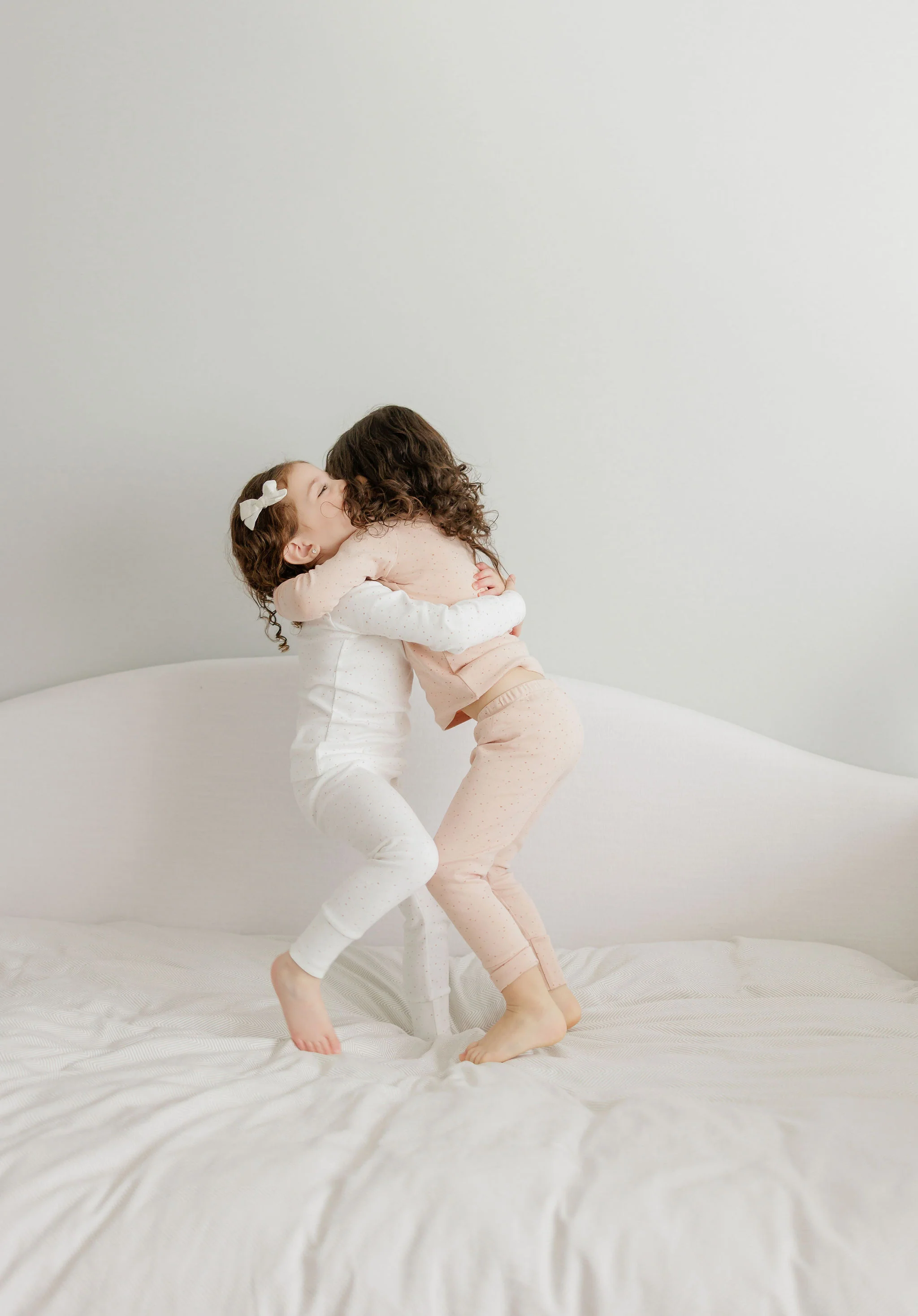 Girls Pajamas – Pink – Speckled Bunny - Image 7