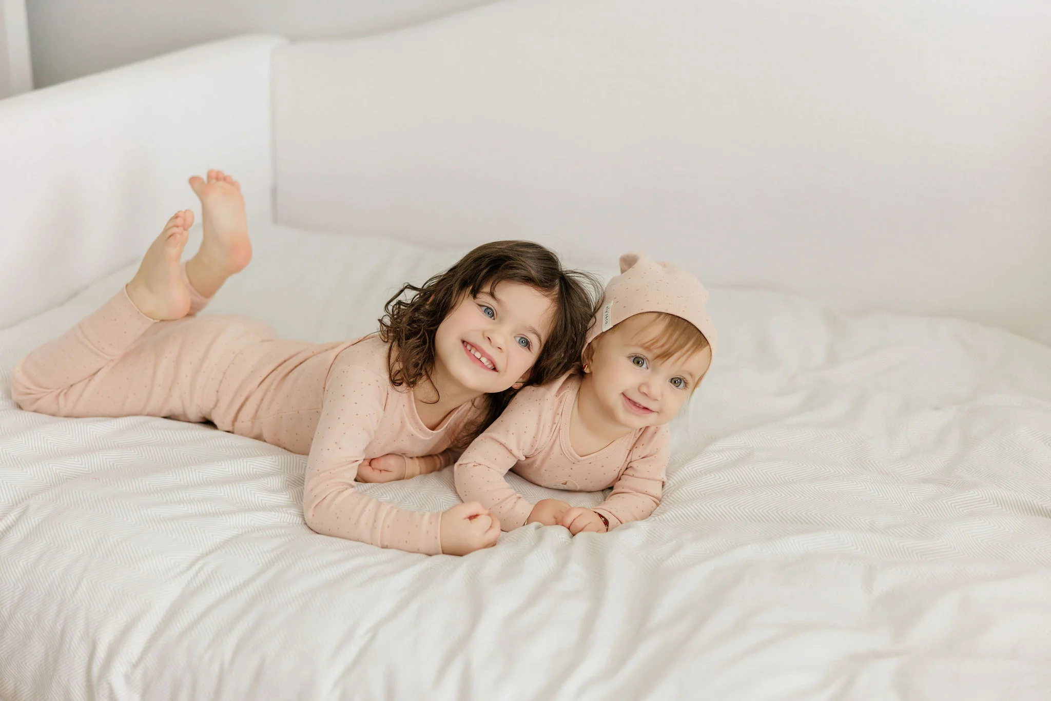 Girls Pajamas – Pink – Speckled Bunny - Image 8