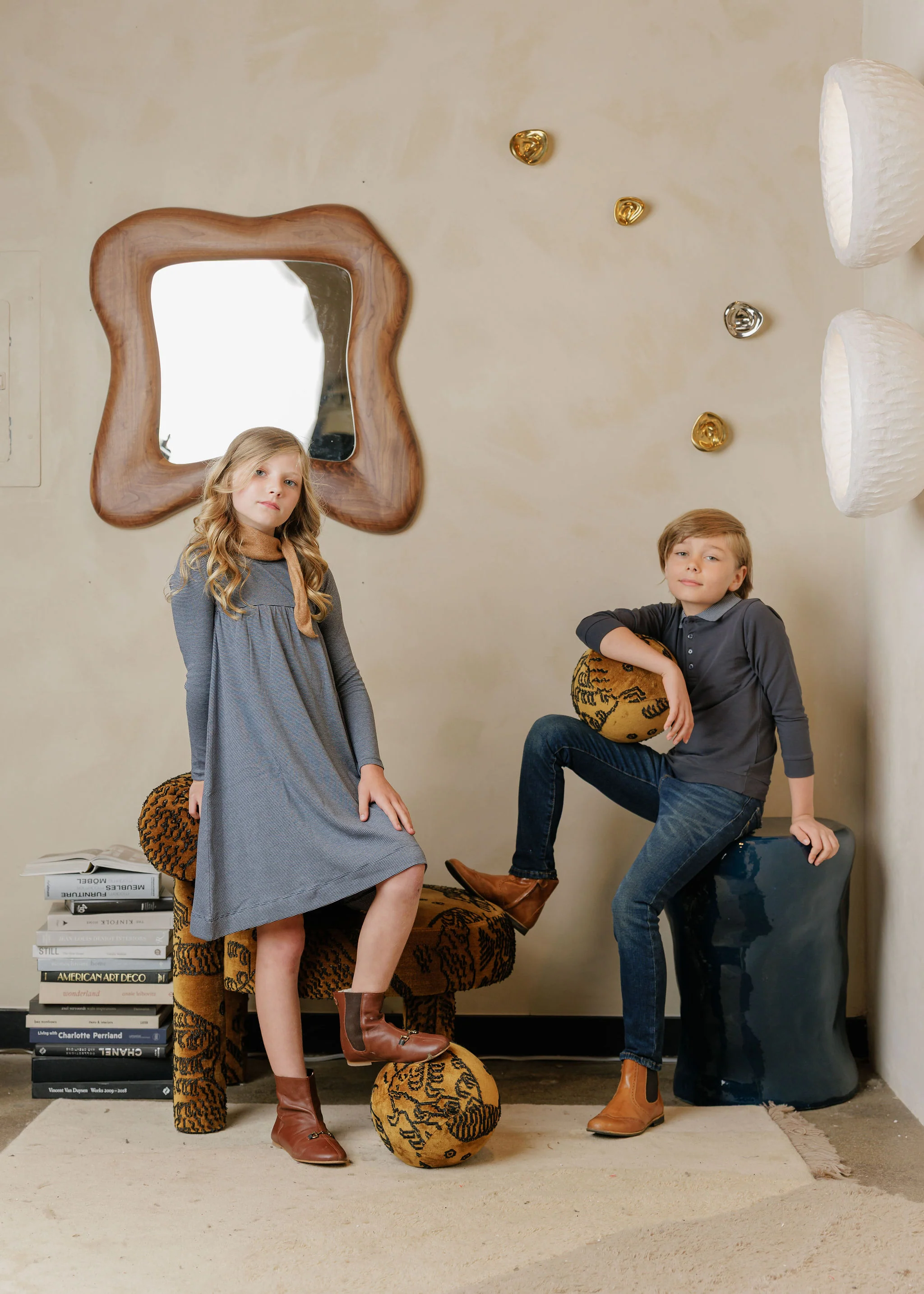 French Terry Autumn Kids Collection - Polo Sweatshirt - Image 3