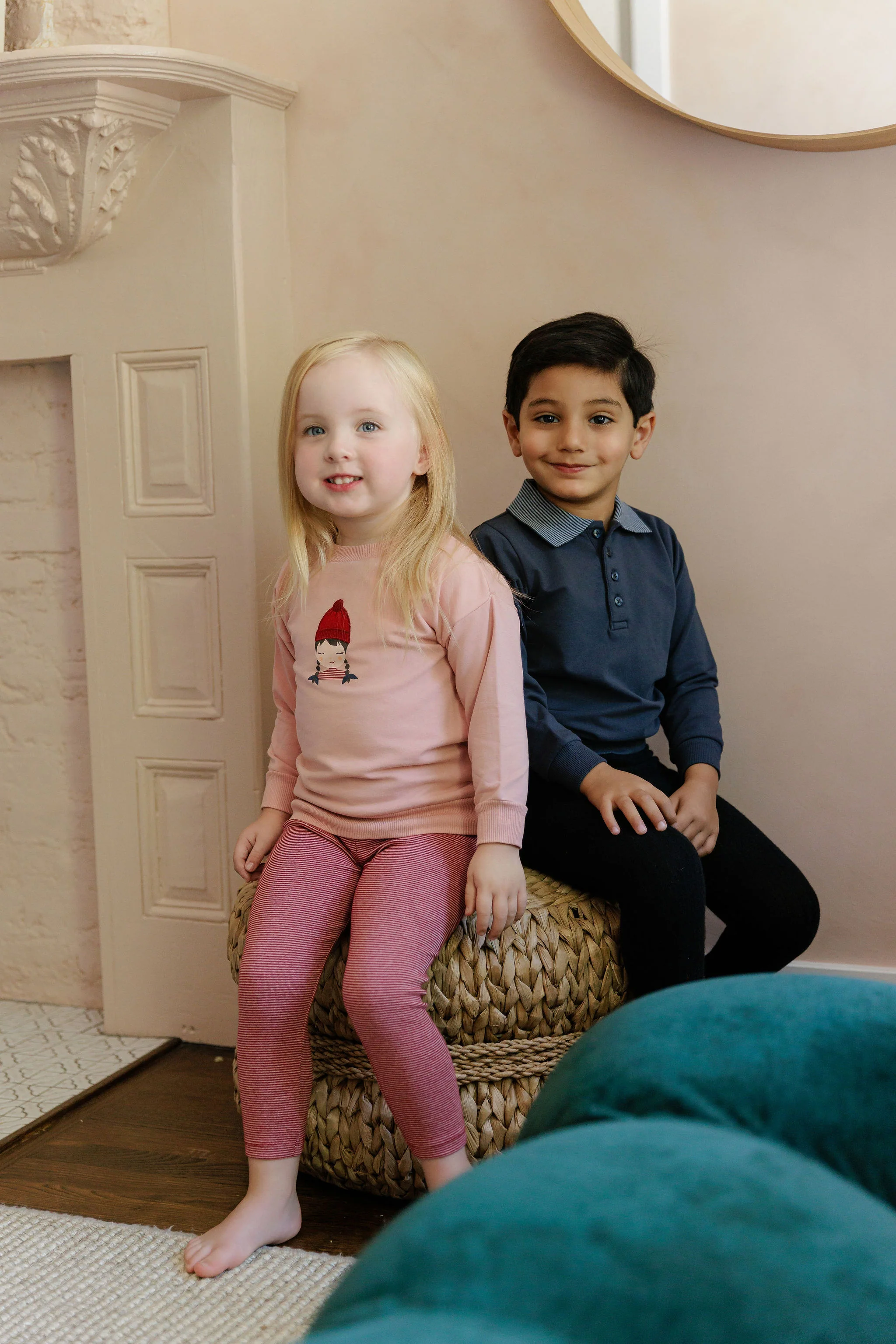 French Terry Autumn Kids Collection - Polo Sweatshirt - Image 5