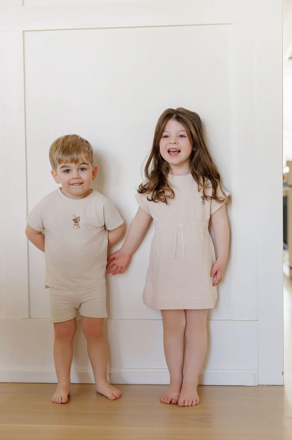 Organic French Terry - Bear Collection - Tee and Short Set Boys - Image 4