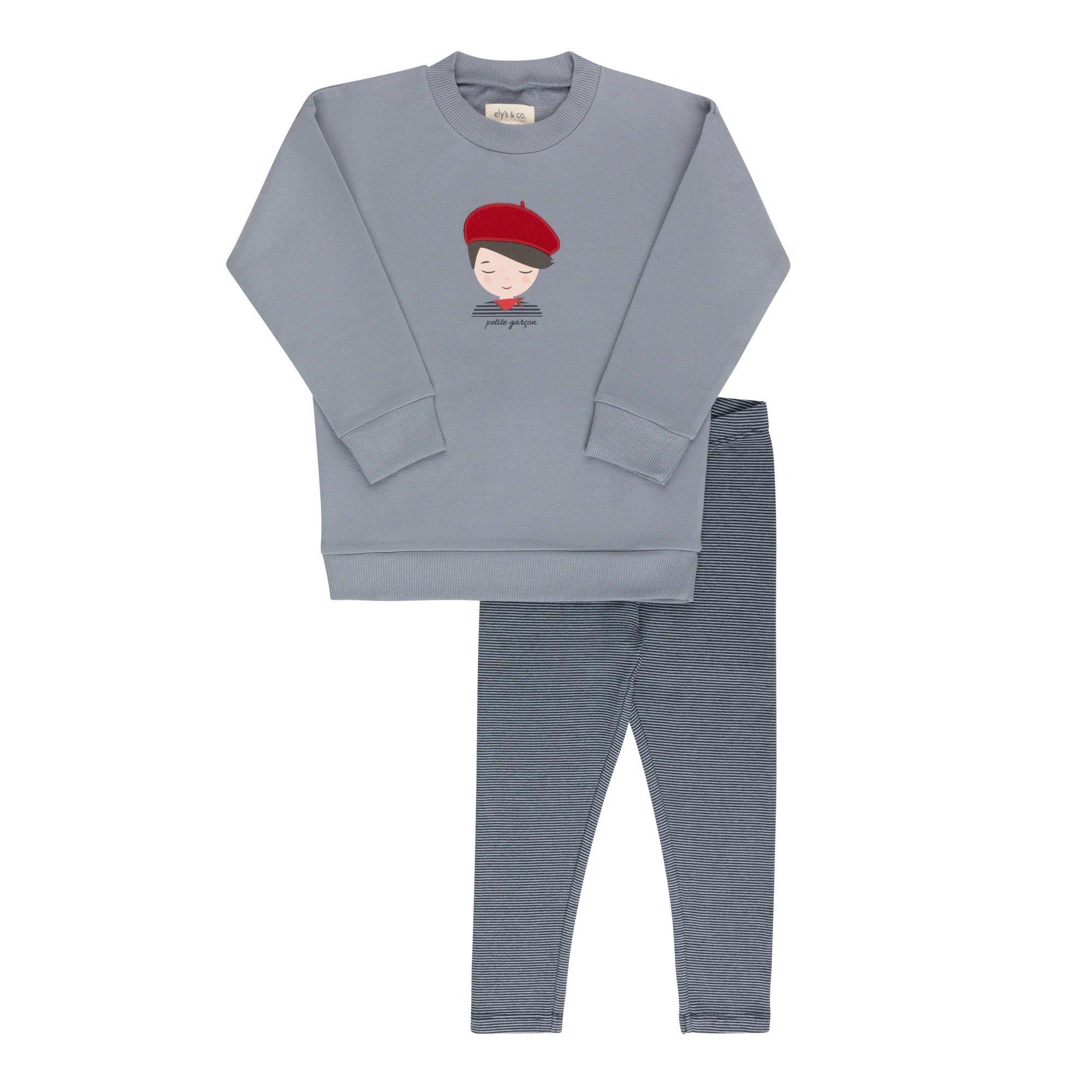 French Terry French Kids Collection - Lounge Set - Image 3