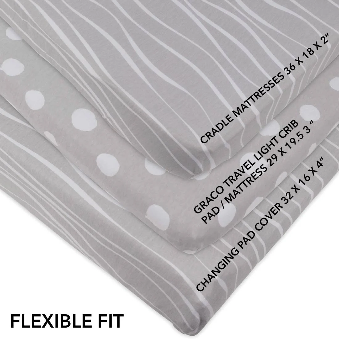 Changing Pad Cover | Cradle Sheet Set - Image 6