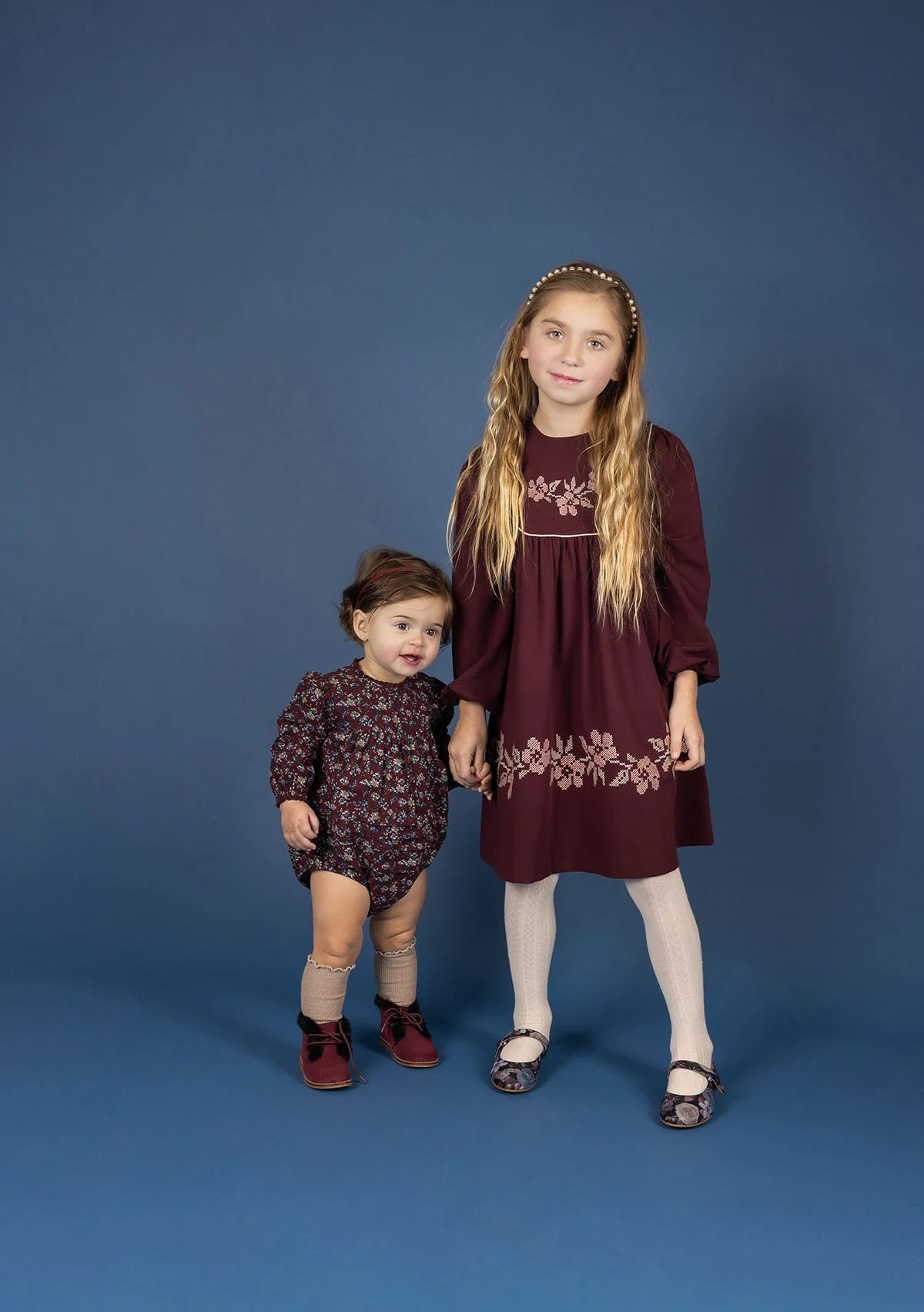 Stitch Embroidered Wool Collection - Dress - Image 5