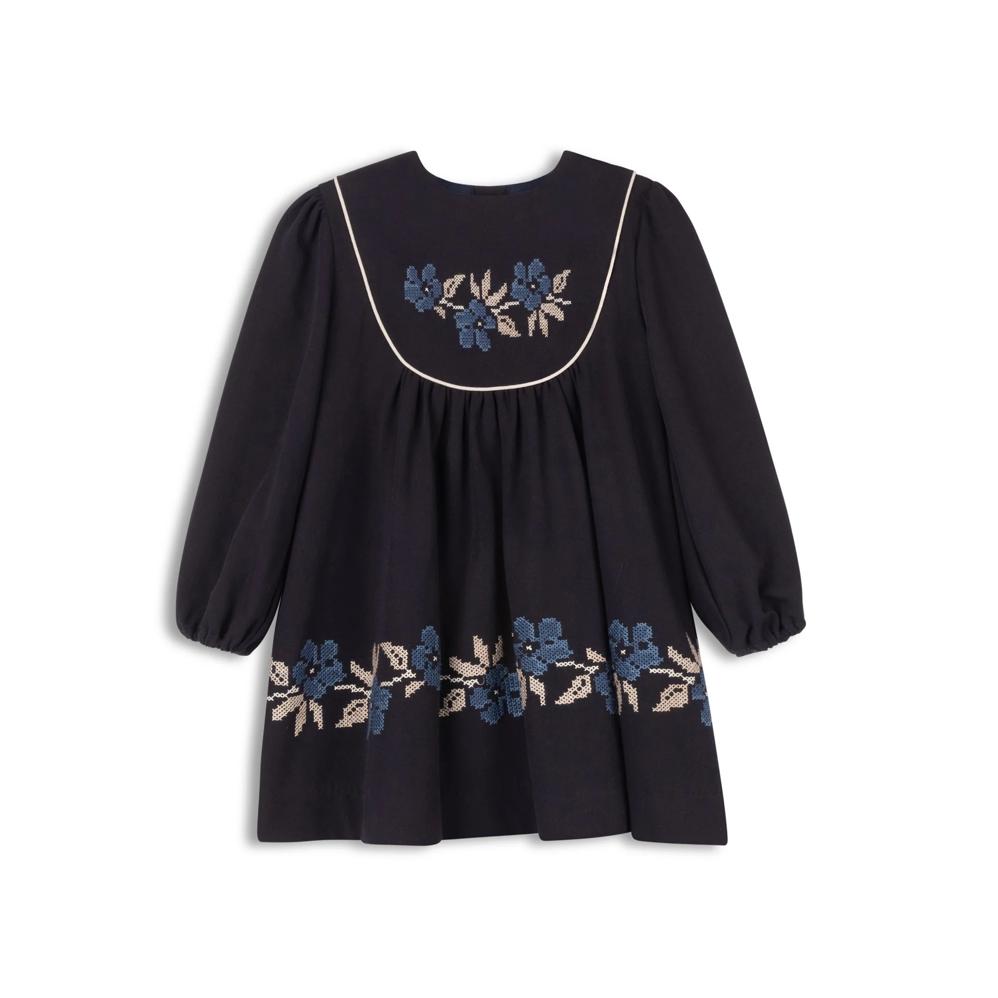 Stitch Embroidered Wool Collection - Romper - Image 3