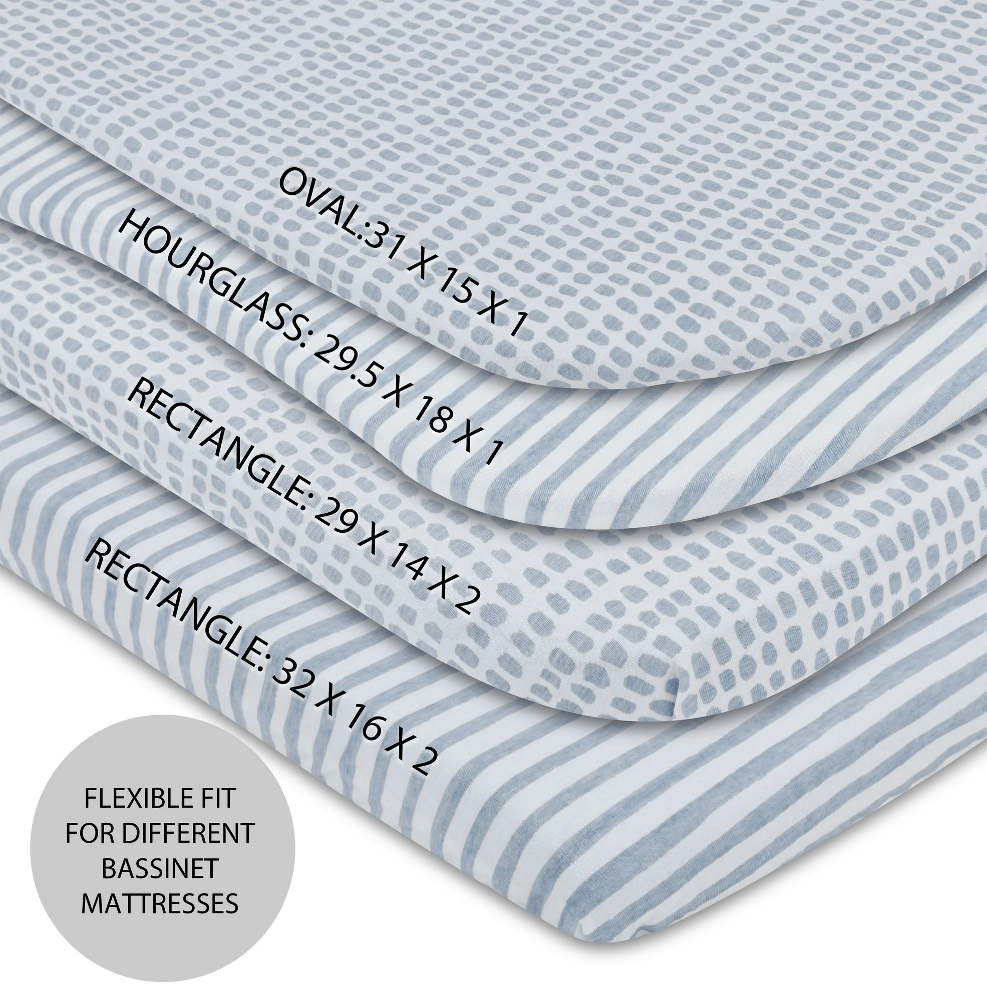 Waterproof Bassinet Sheet Set - Image 4
