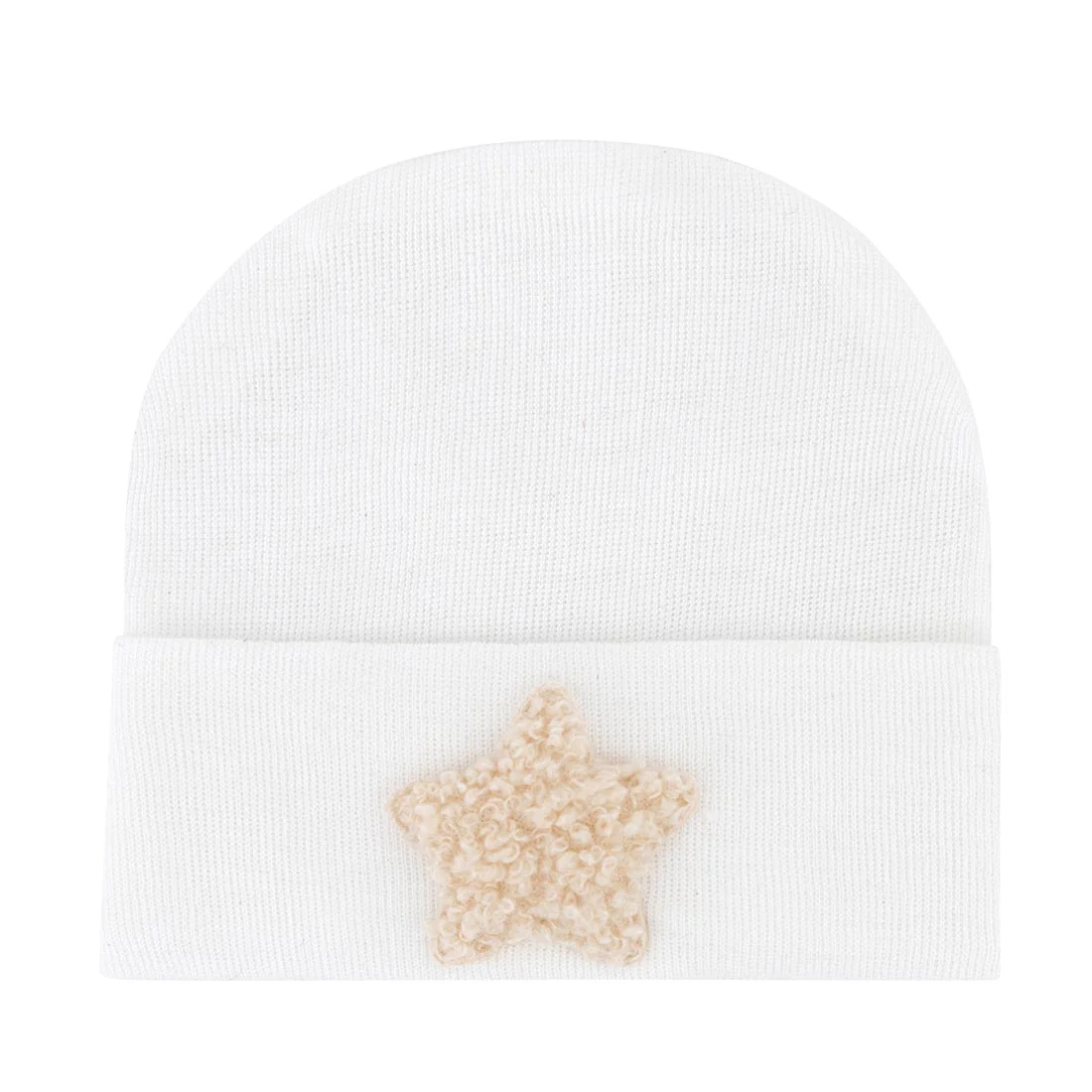 Newborn Hospital Hats - Whites - Image 3