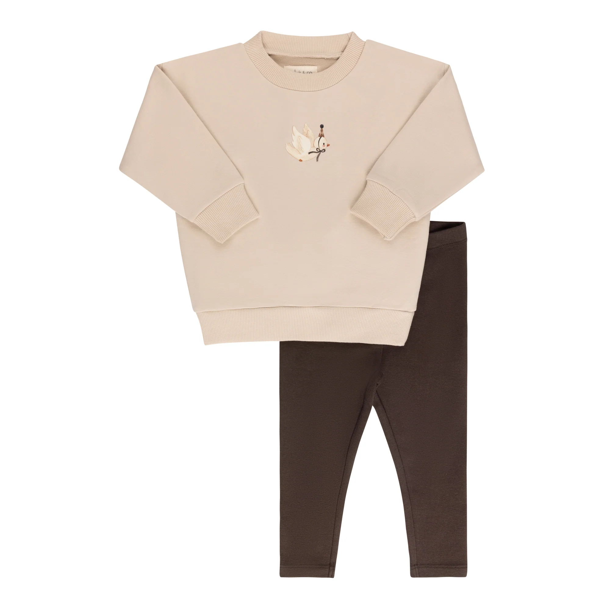 Organic French Terry - Bird Collection - Lounge Set - Image 4