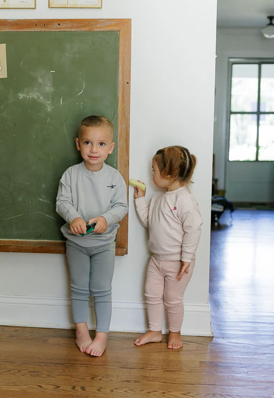 Organic French Terry Kite & Propeller Collection - Lounge Set - Image 7