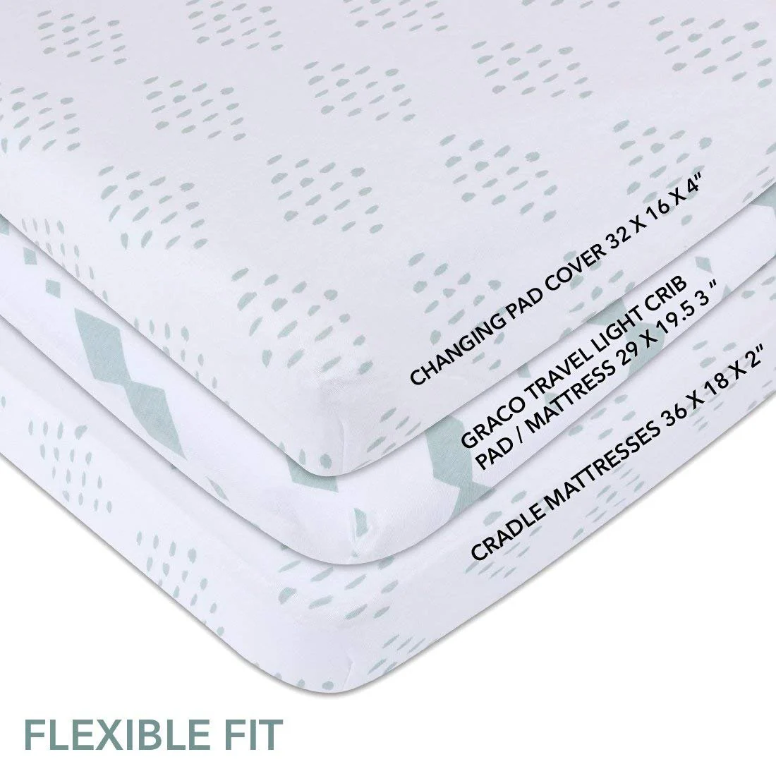 Changing Pad Cover | Cradle Sheet Set - Image 5