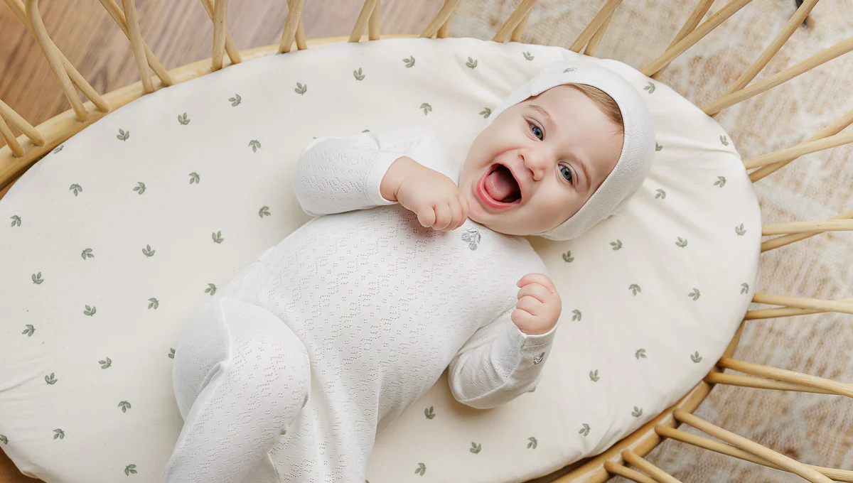 Squiggle Pointelle Collection - Footie - Image 11