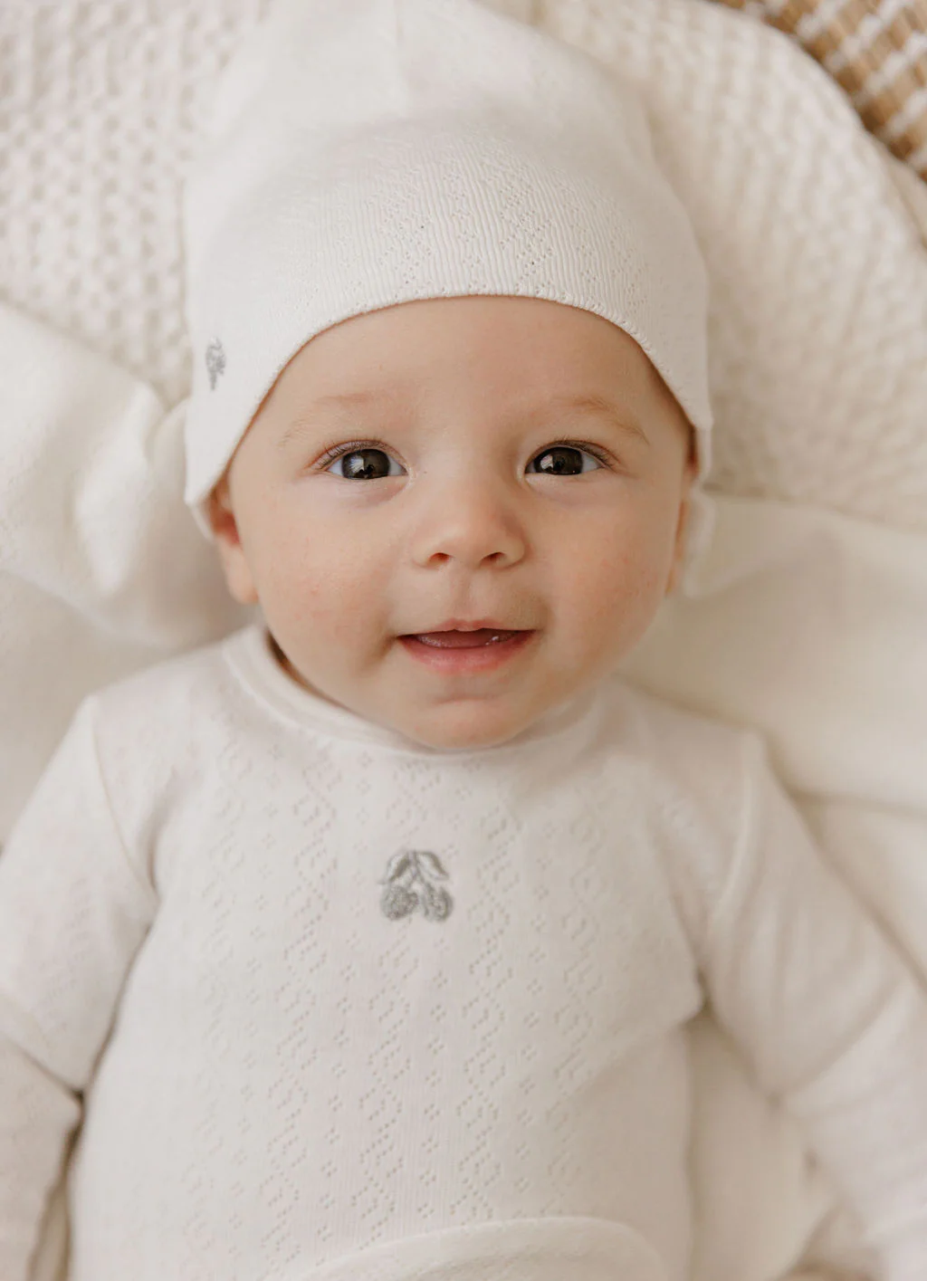 Squiggle Pointelle Collection - Footie - Image 8