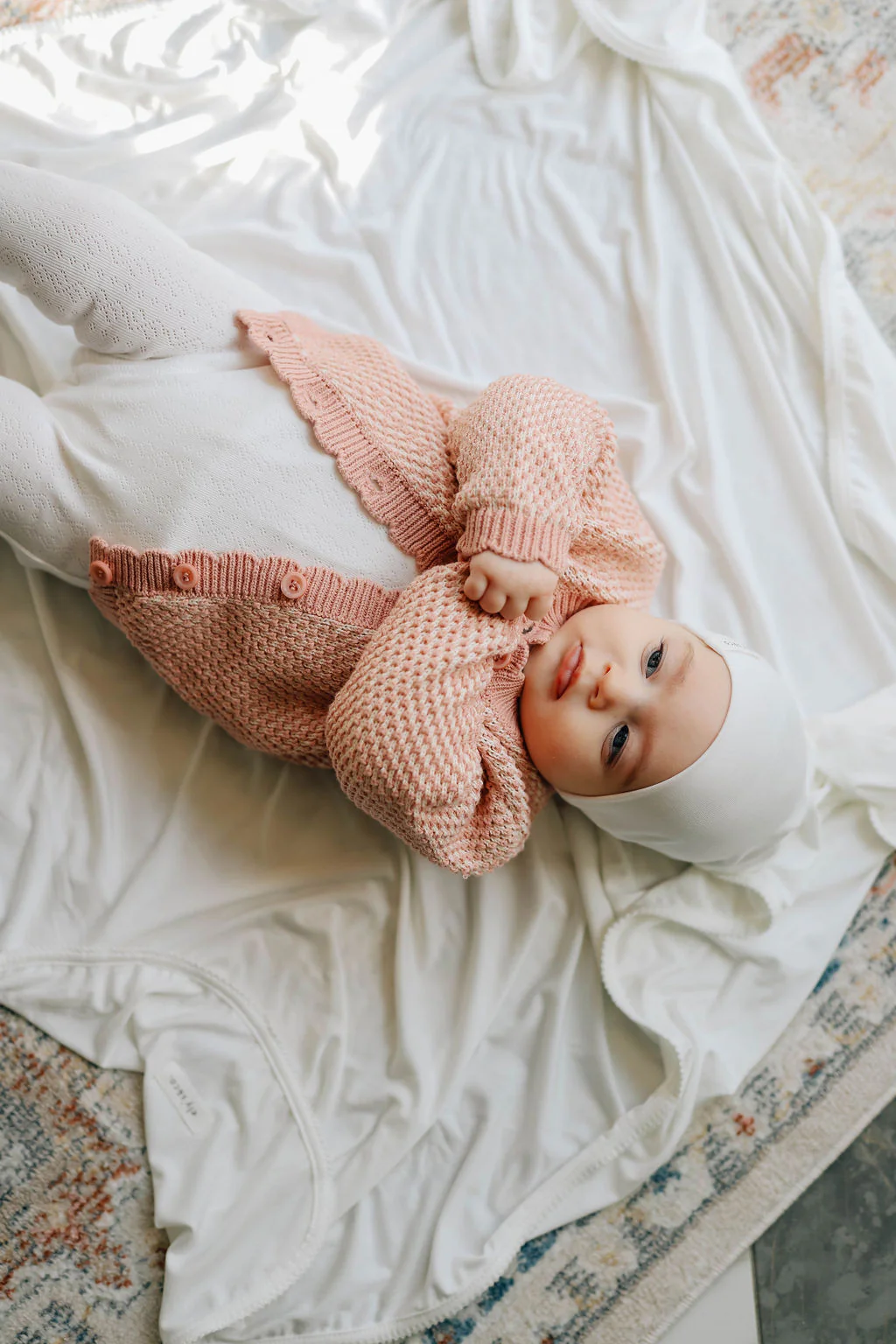 Squiggle Pointelle Collection - Footie - Image 9