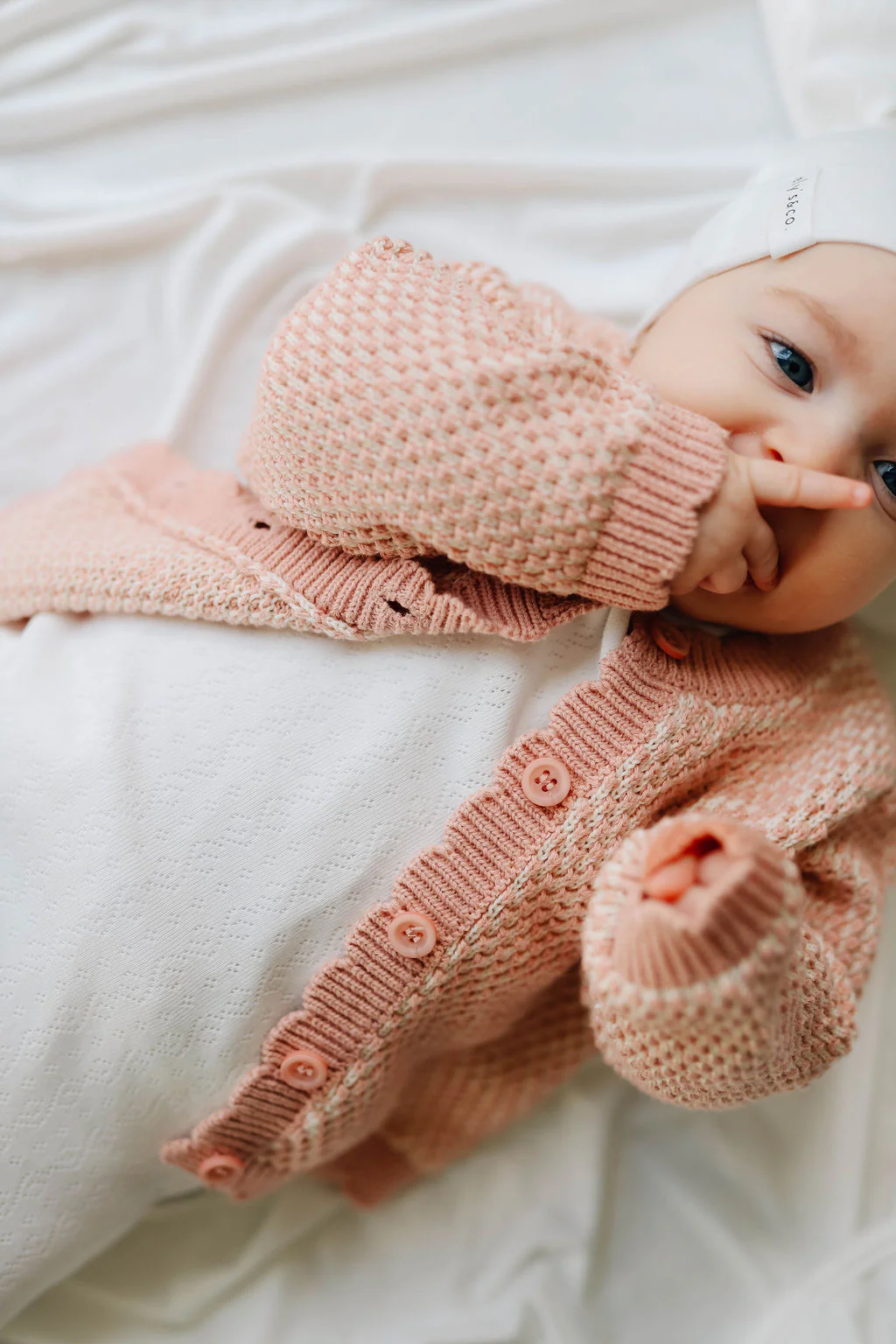 Squiggle Pointelle Collection - Footie - Image 10