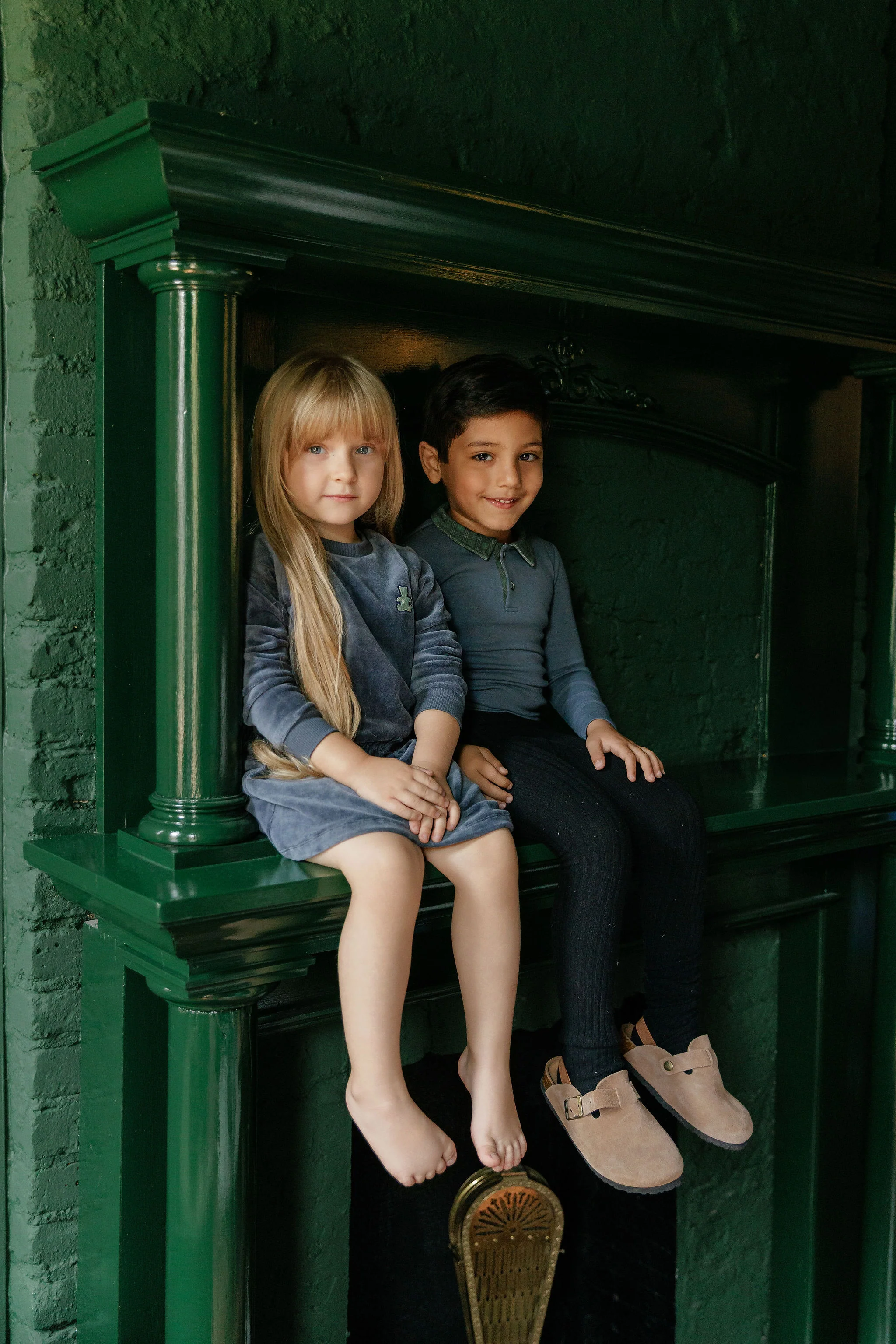 Velour Plaid Bear Collection - Dress - Image 4