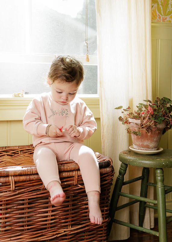 Velour Pocket Full of Flowers Collection - Lounge Set - Image 10