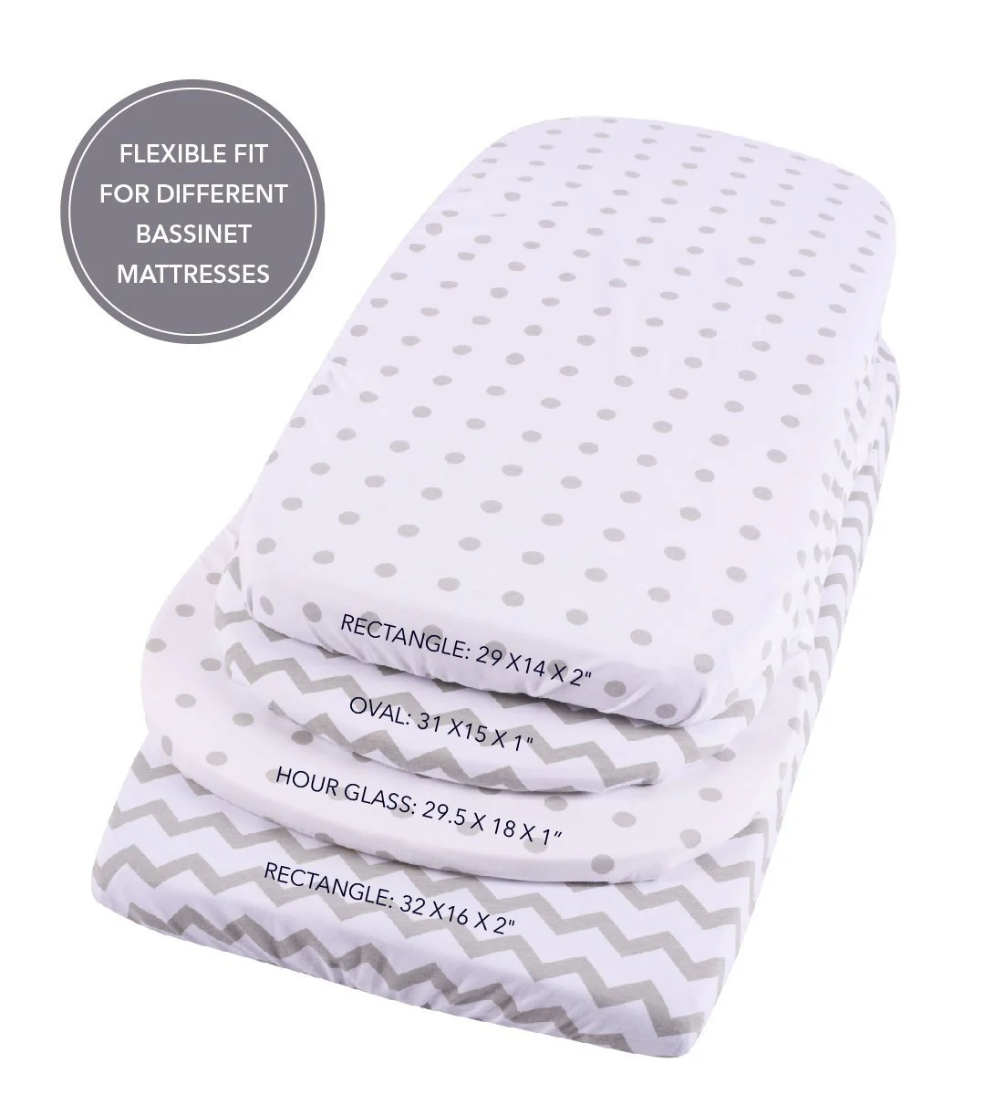 Waterproof Bassinet Sheet Set - Image 4