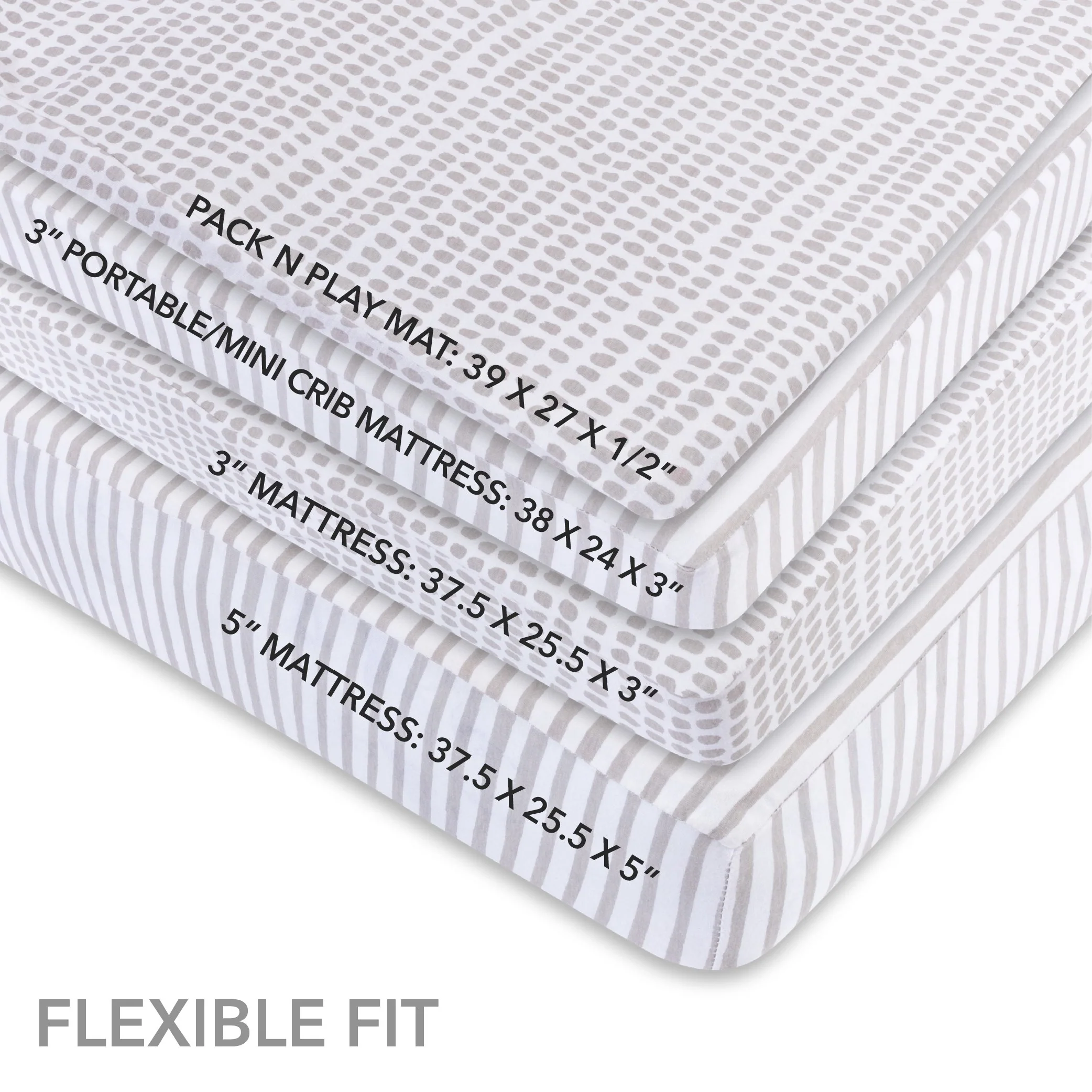 Waterproof Pack N Play | Portable Crib Sheet Set - Image 6