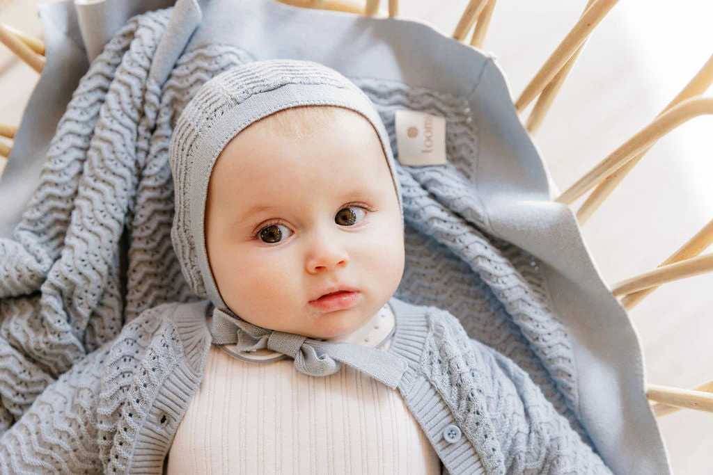 Wave Collection - Knit Pointelle Cardigan - Image 13