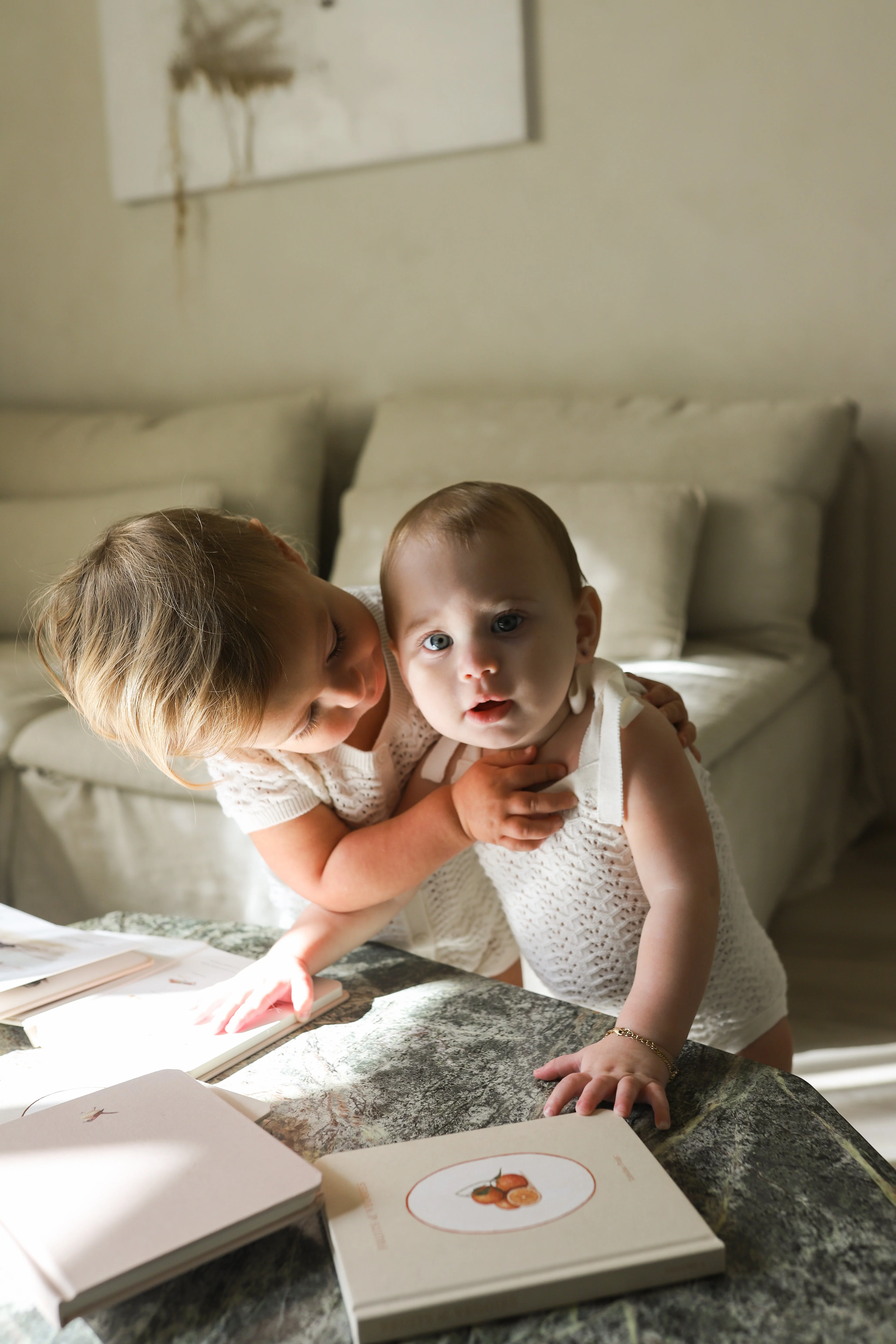 Wave Collection - Knit Pointelle Cardigan - Image 5