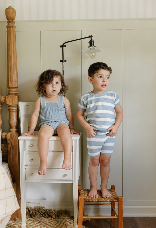 Wave Collection - Stripe Knit Top - Image 4