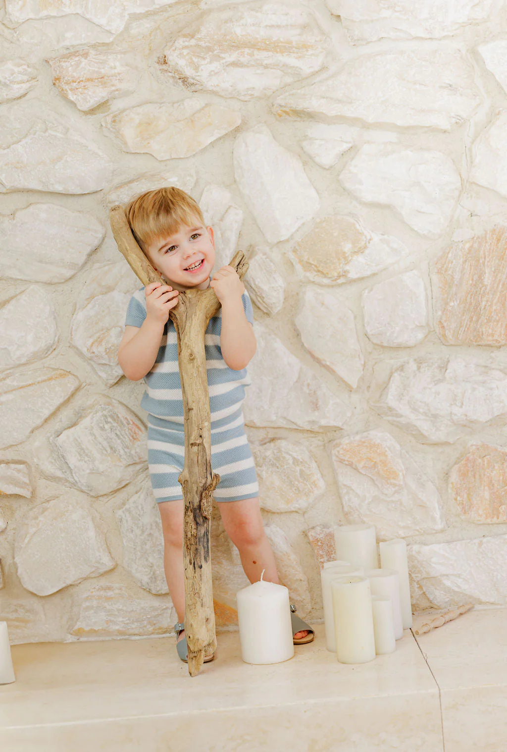 Wave Collection - Stripe Knit Top - Image 9